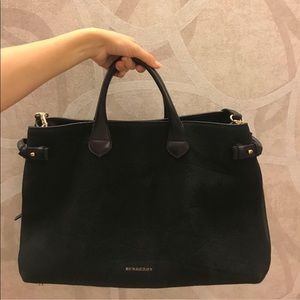 Authentic Burberry Banner Suede large